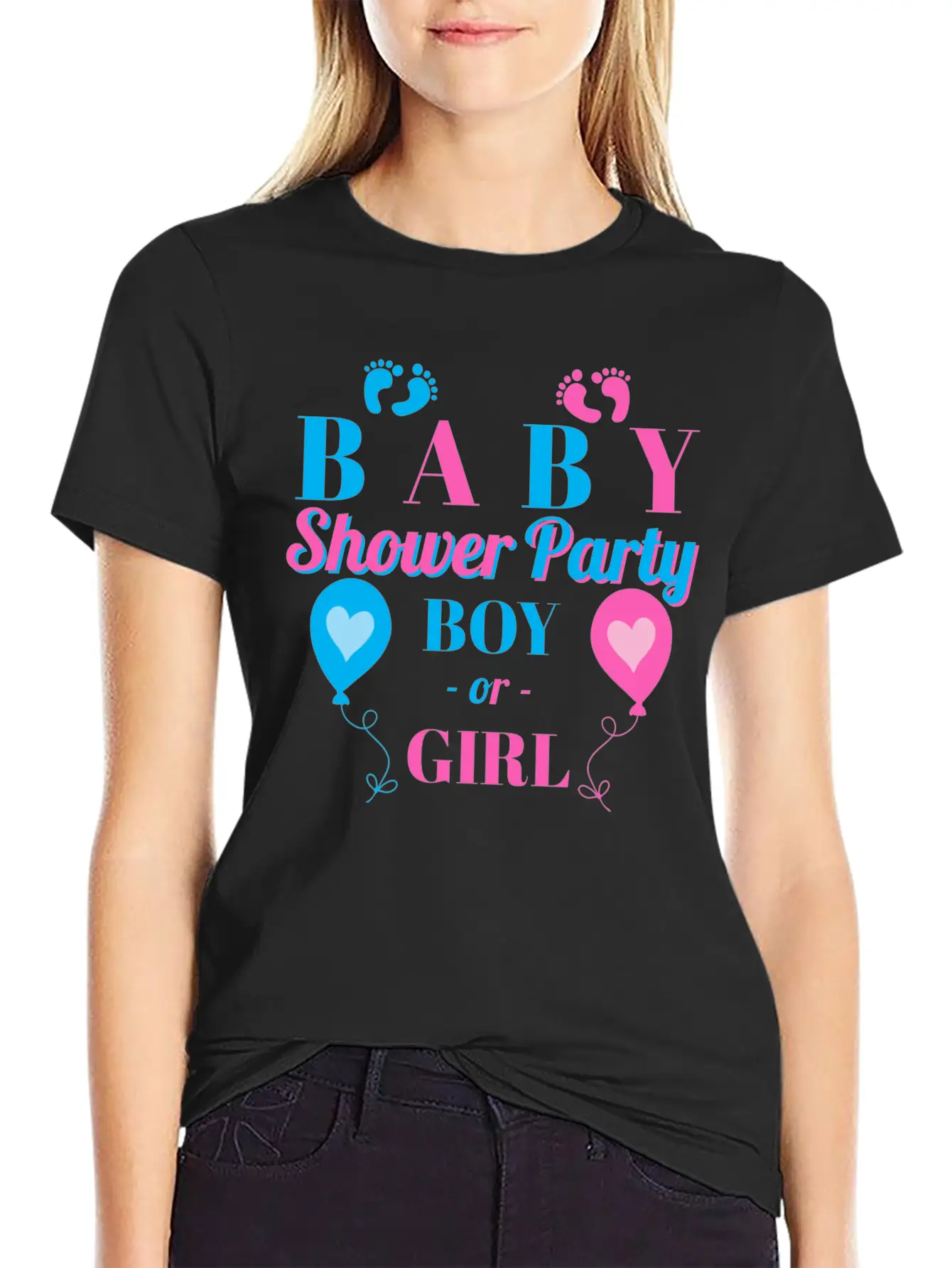 BABY SHOWER PARTY - PREGNANCY ANNOUNCEMENT Classic Cotton Tee – Unisex Comfort For Any Season