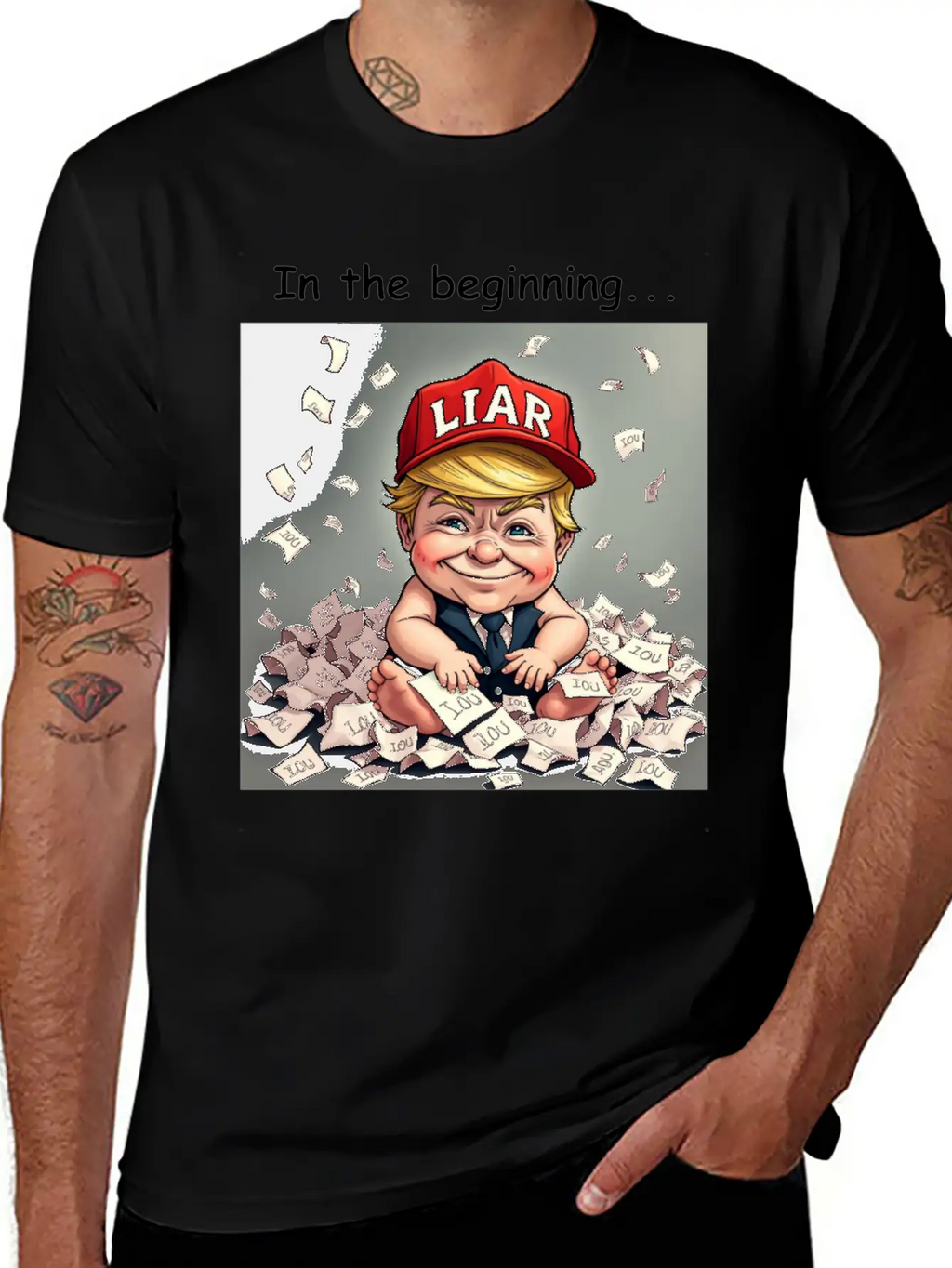 Baby Trump - The Beginning Timeless Short Sleeve Tee – Comfy And Minimalist Design