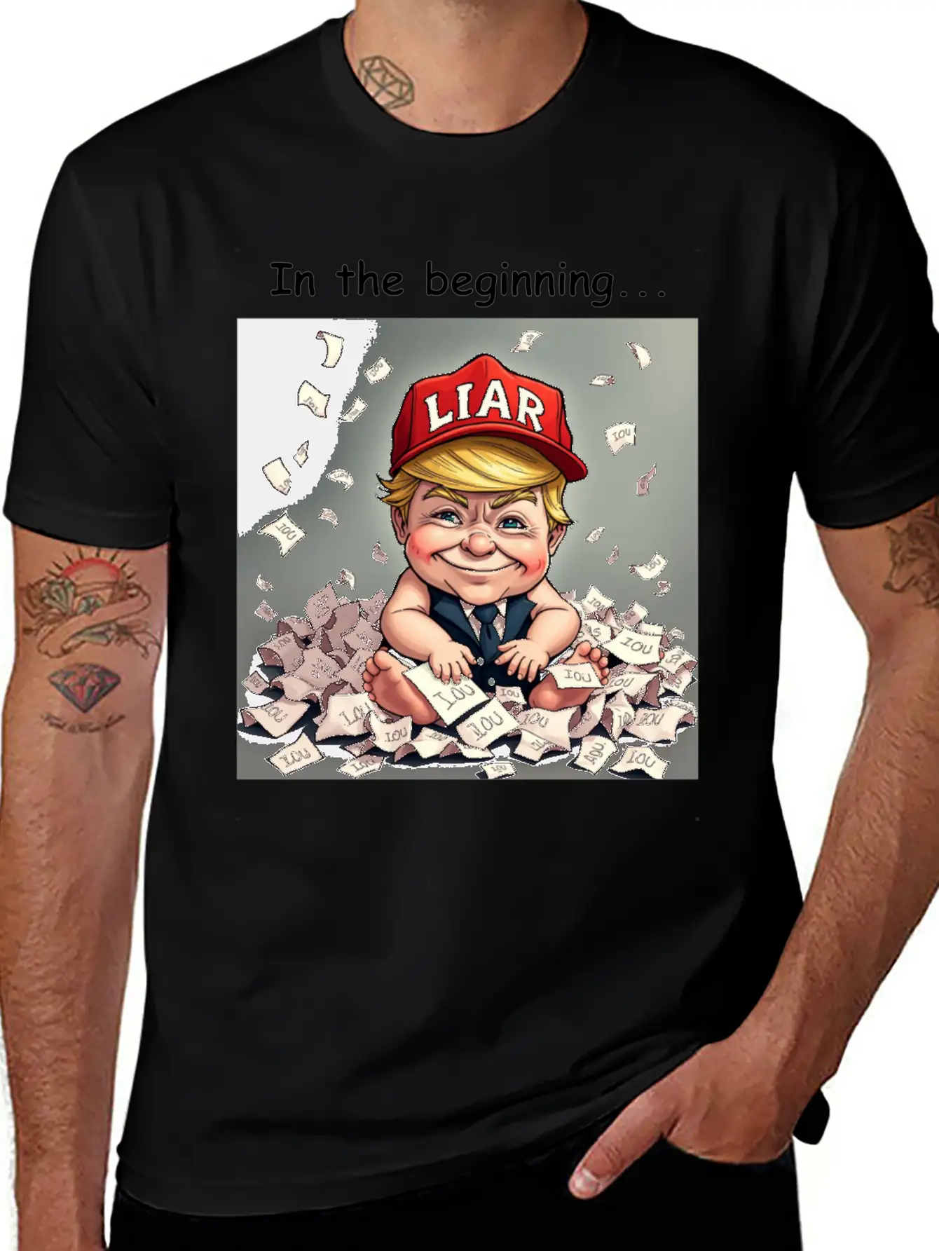 Baby Trump - The Beginning Timeless Short Sleeve Tee – Comfy And Minimalist Design