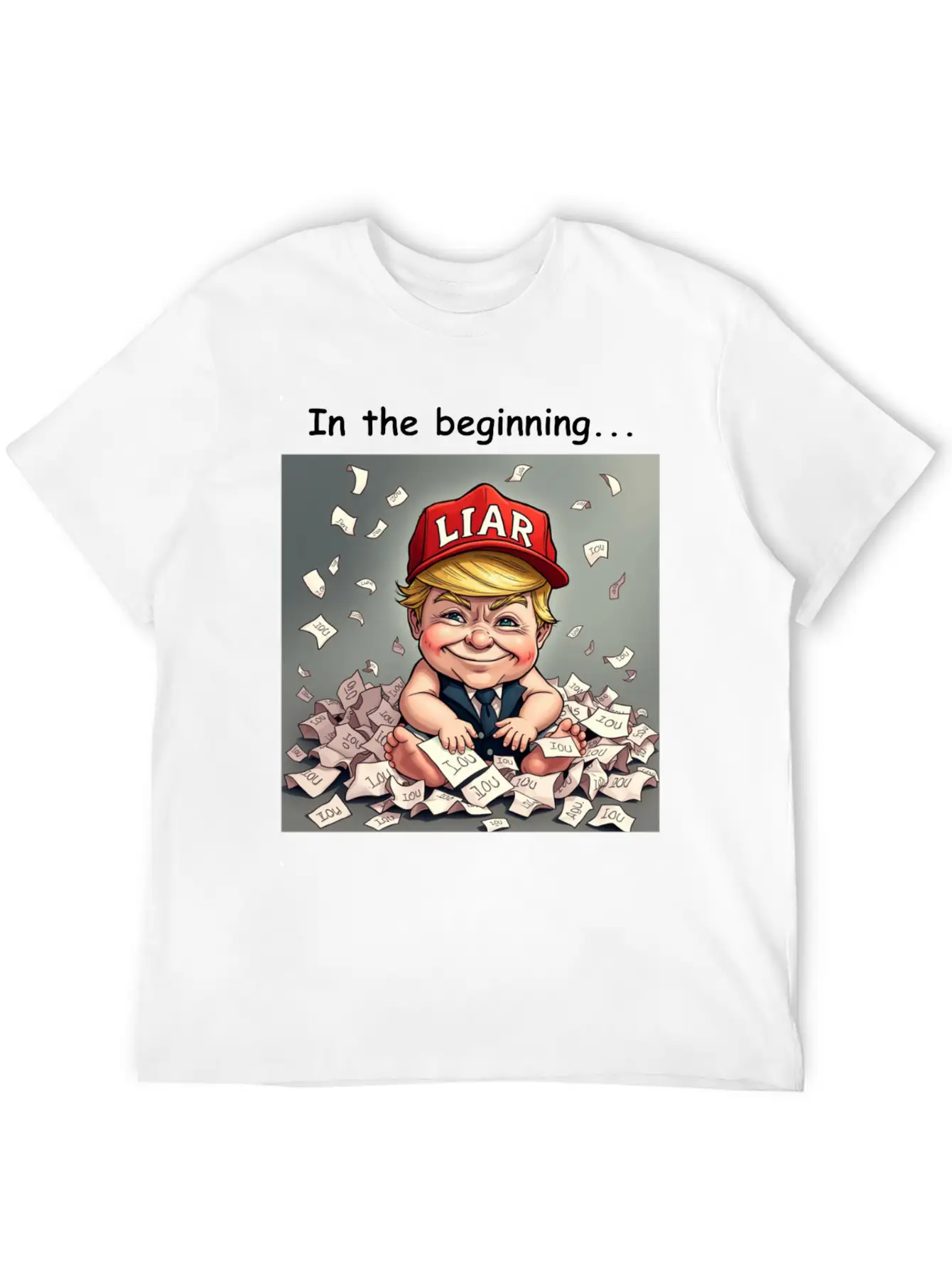 Baby Trump - The Beginning Timeless Short Sleeve Tee – Comfy And Minimalist Design