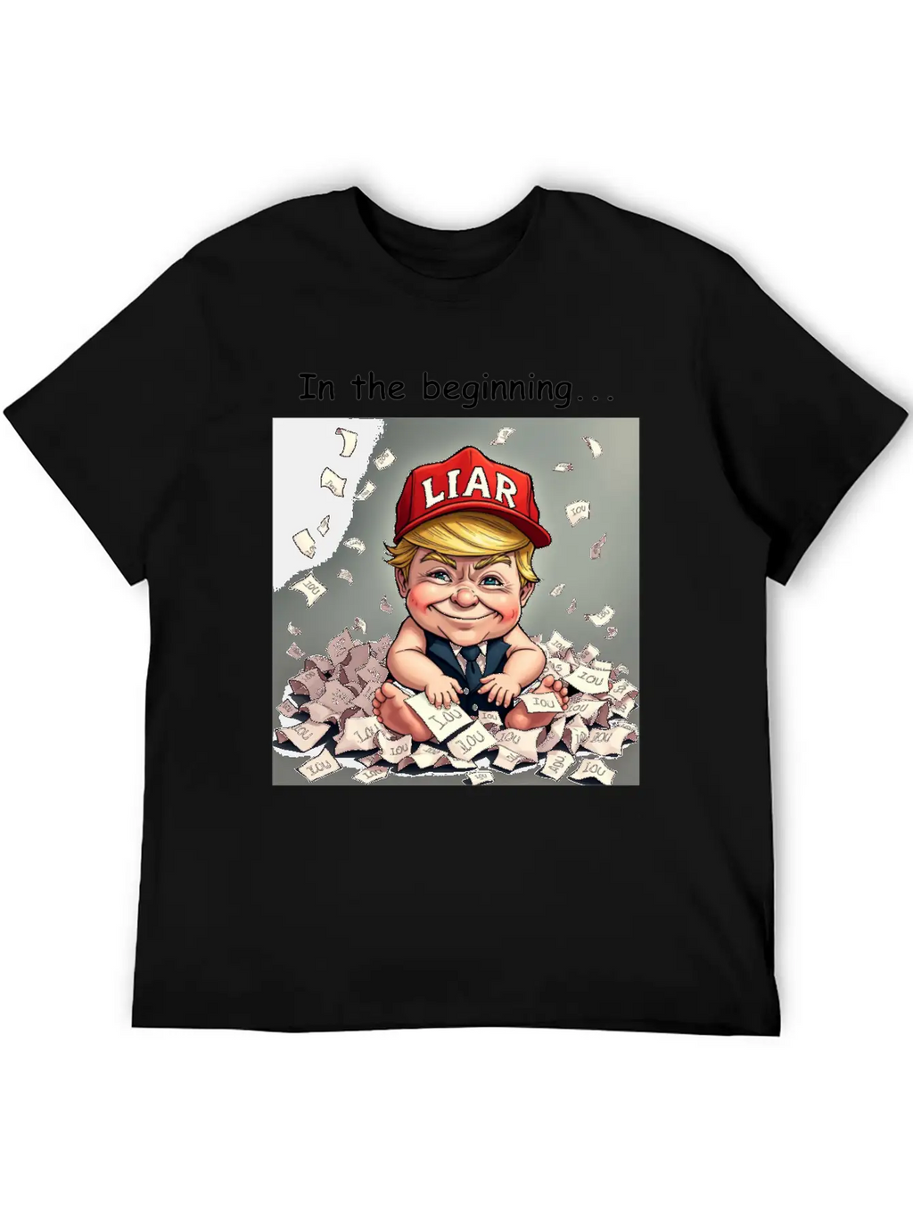 Baby Trump - The Beginning Timeless Short Sleeve Tee – Comfy And Minimalist Design