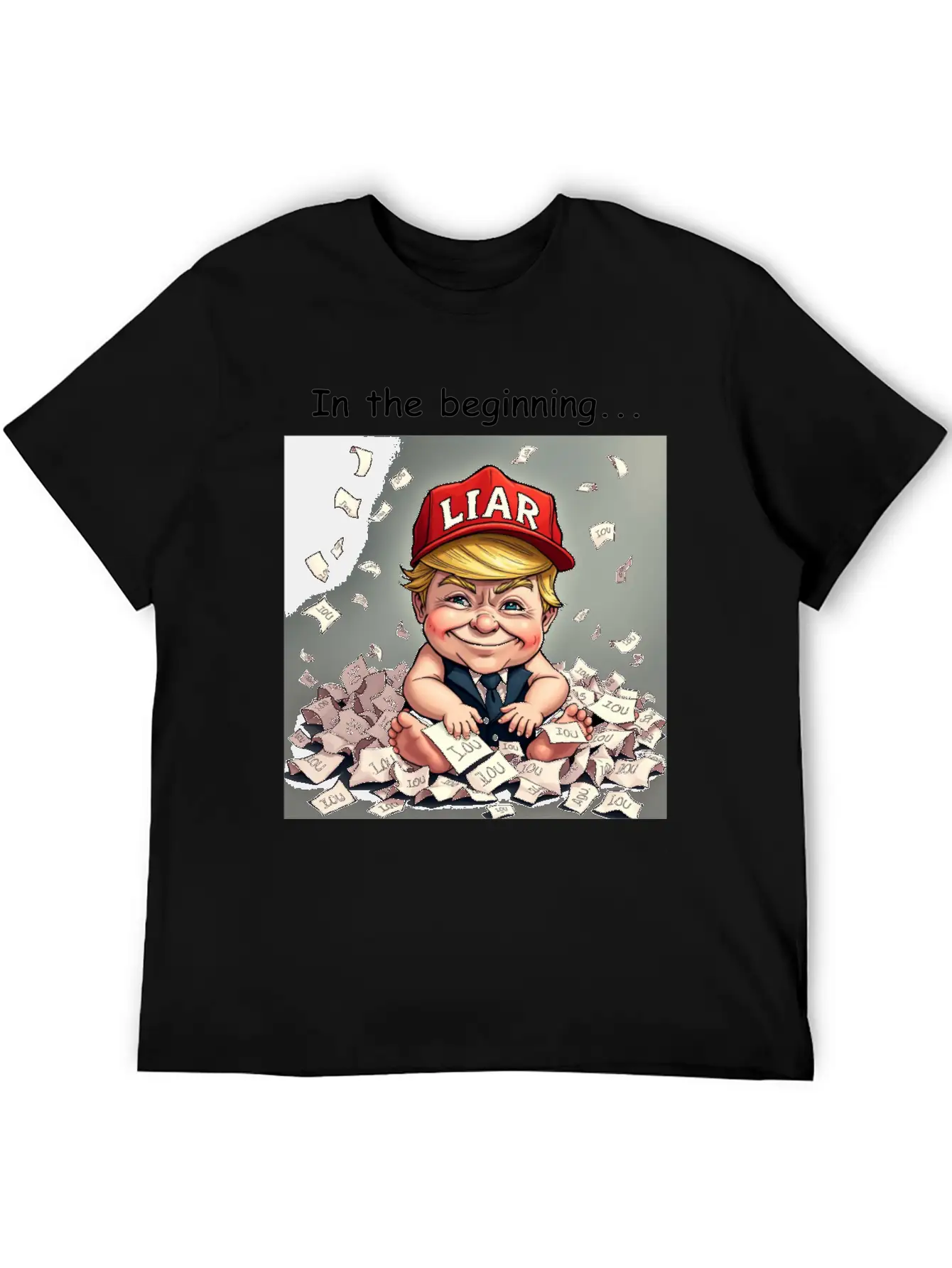 Baby Trump - The Beginning Timeless Short Sleeve Tee – Comfy And Minimalist Design