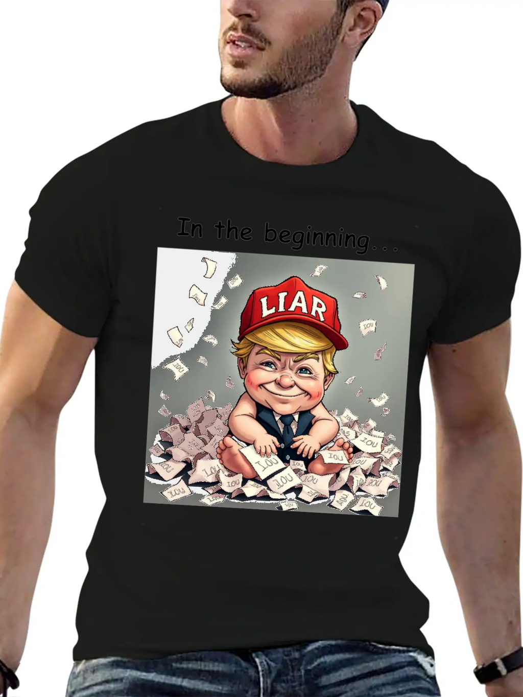 Baby Trump - The Beginning Timeless Short Sleeve Tee – Comfy And Minimalist Design