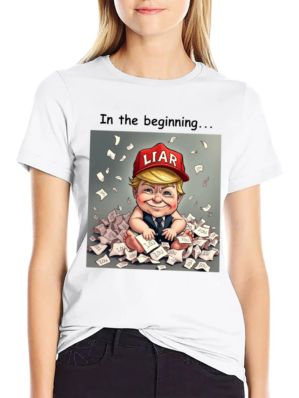 Baby Trump - The Beginning Timeless Short Sleeve Tee – Comfy And Minimalist Design