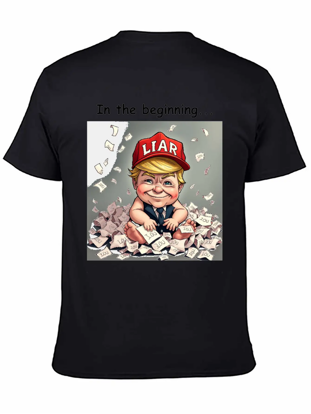 Baby Trump - The Beginning Timeless Short Sleeve Tee – Comfy And Minimalist Design