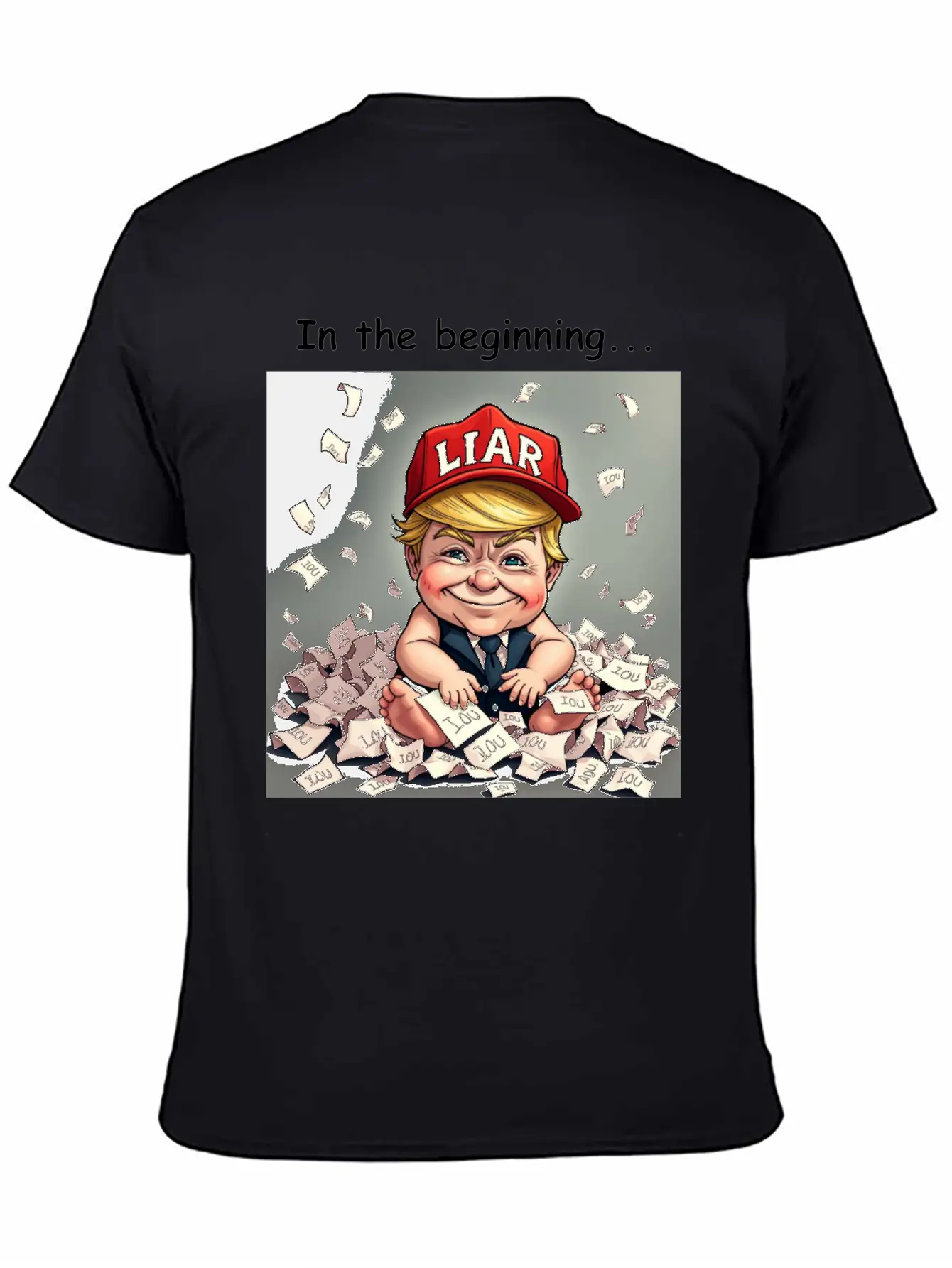 Baby Trump - The Beginning Timeless Short Sleeve Tee – Comfy And Minimalist Design