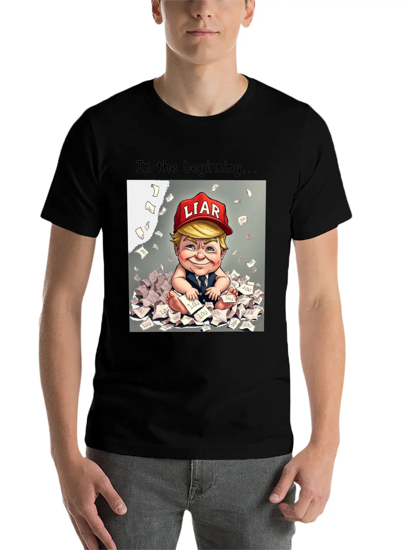 Baby Trump - The Beginning Timeless Short Sleeve Tee – Comfy And Minimalist Design