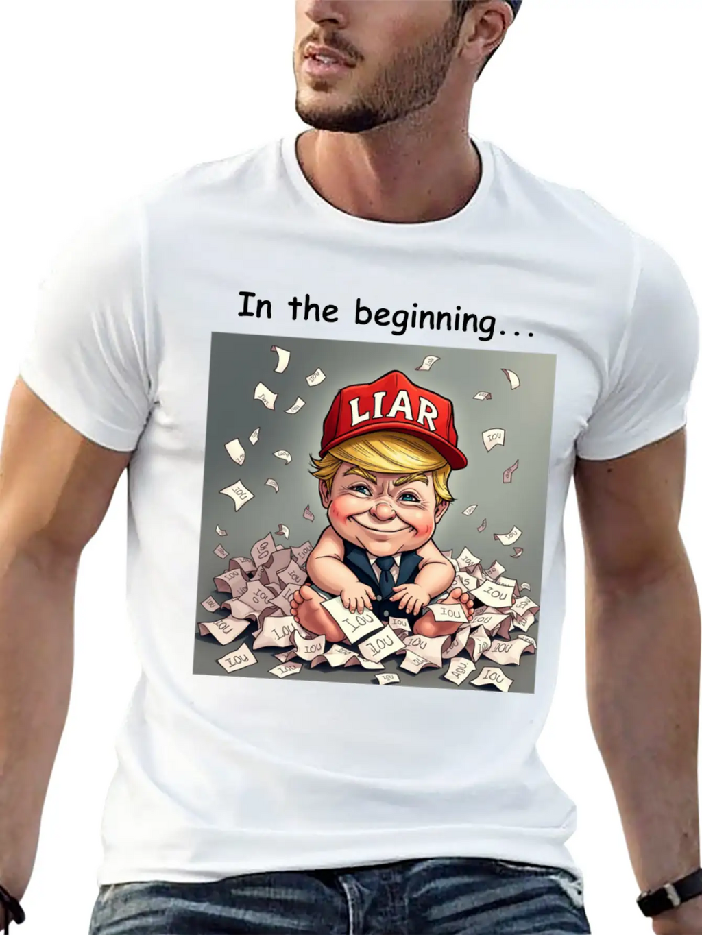 Baby Trump - The Beginning Timeless Short Sleeve Tee – Comfy And Minimalist Design