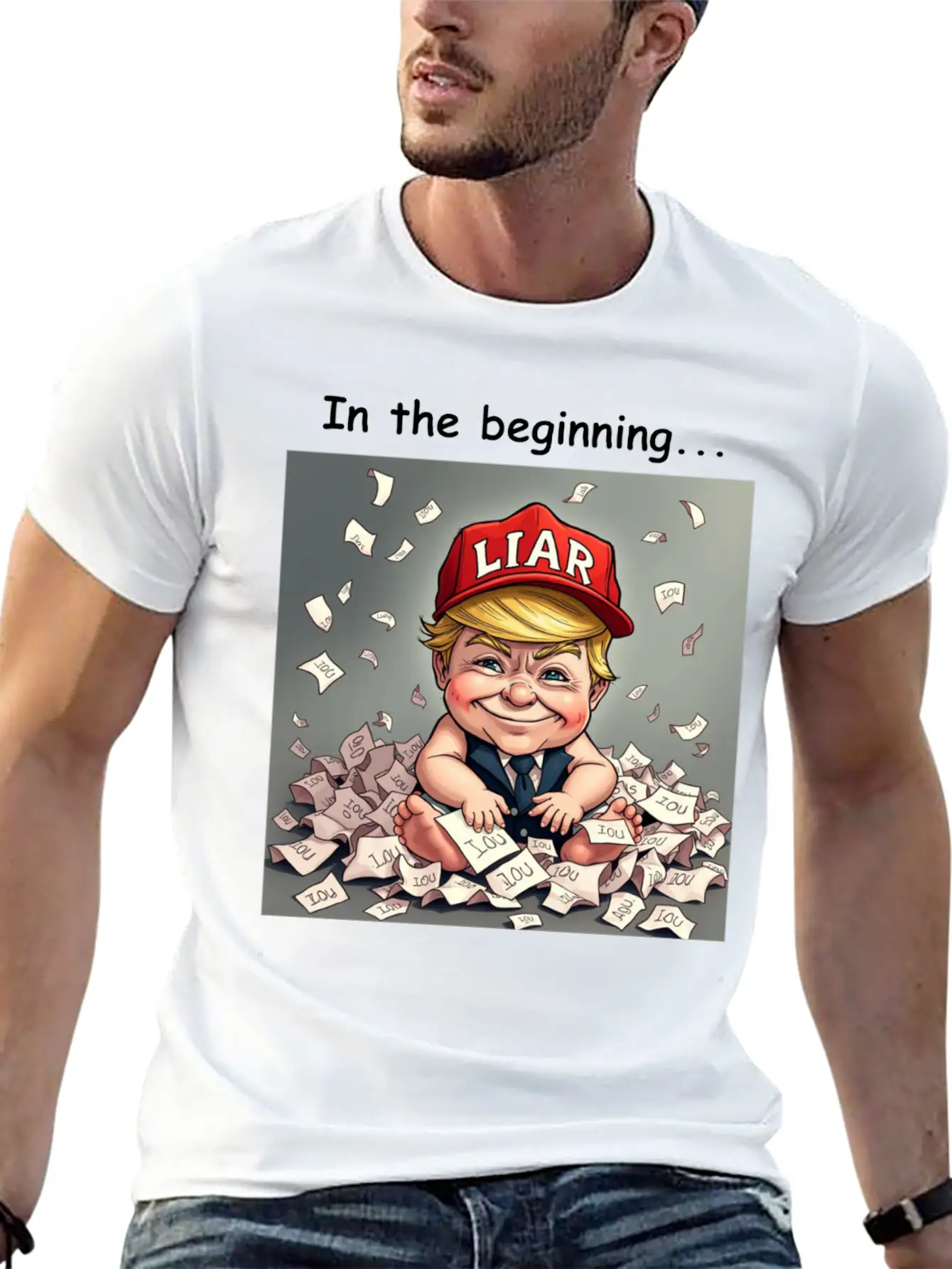 Baby Trump - The Beginning Timeless Short Sleeve Tee – Comfy And Minimalist Design