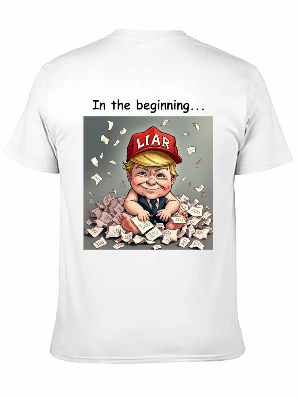 Baby Trump - The Beginning Timeless Short Sleeve Tee – Comfy And Minimalist Design