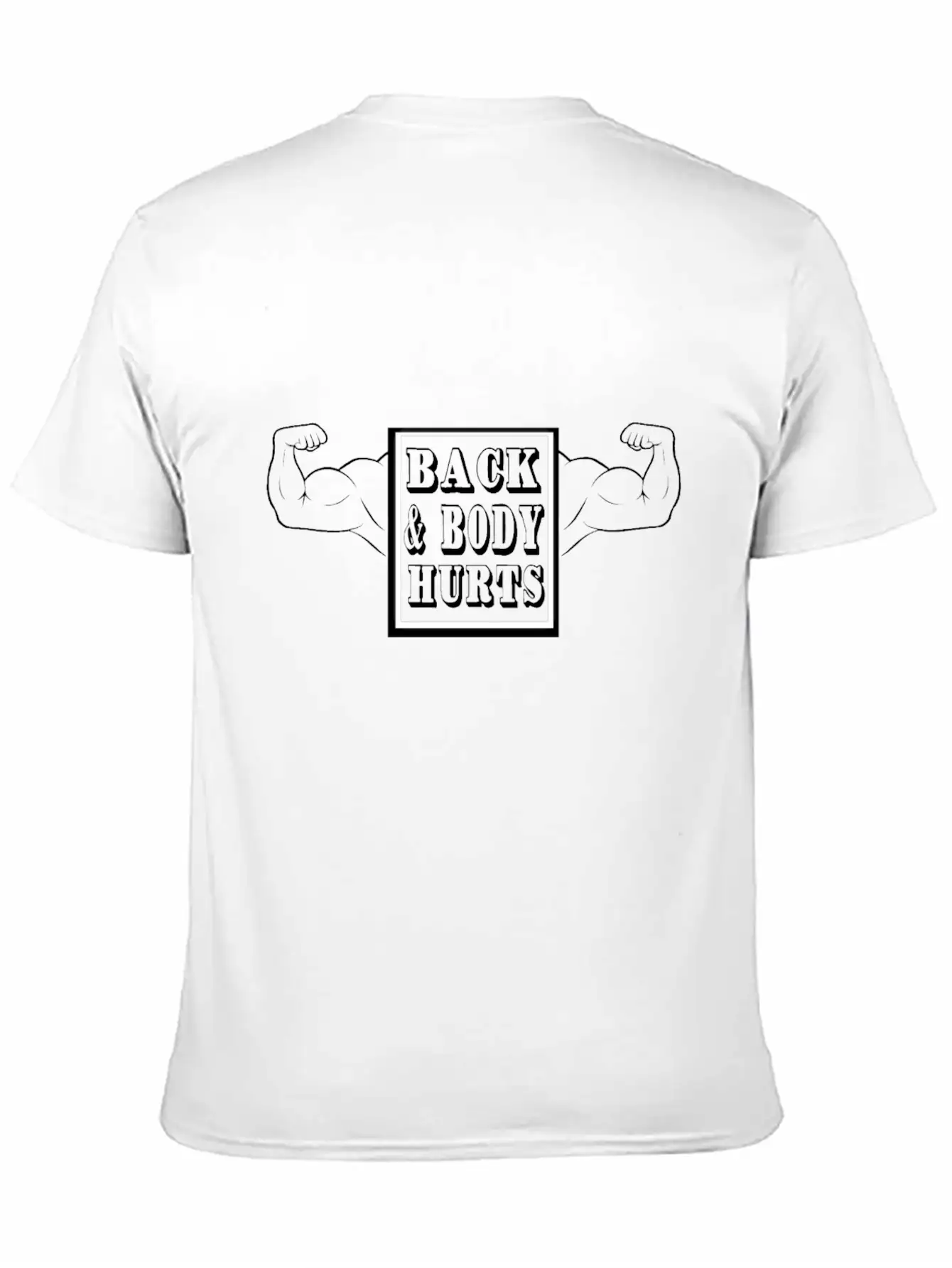 Back And Body Hurts Classic Cotton Tee – Unisex Comfort For Any Season