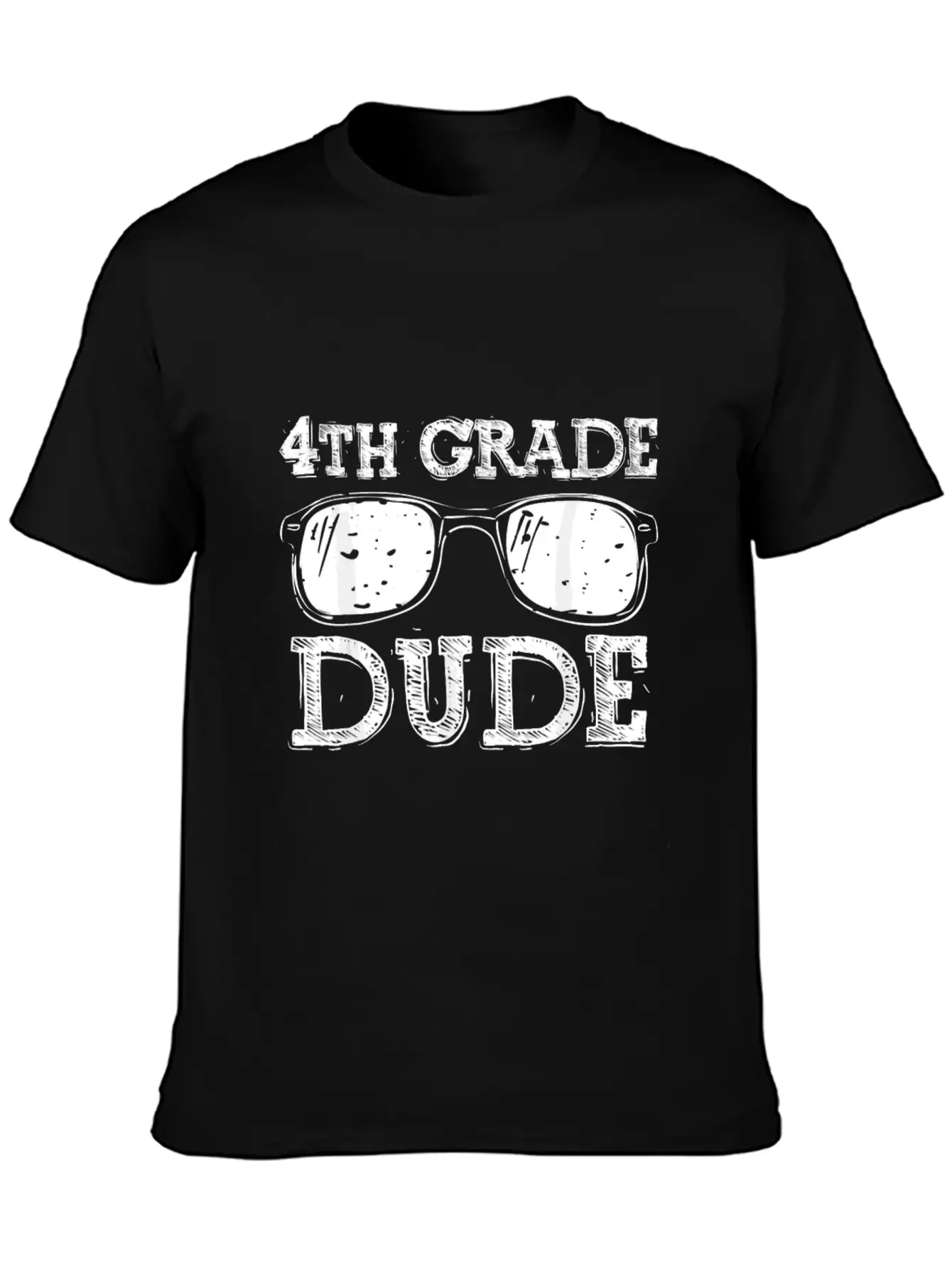 Back To School 4th Grade Dude Relaxed Everyday Tee – Lightweight And Durable Cotton