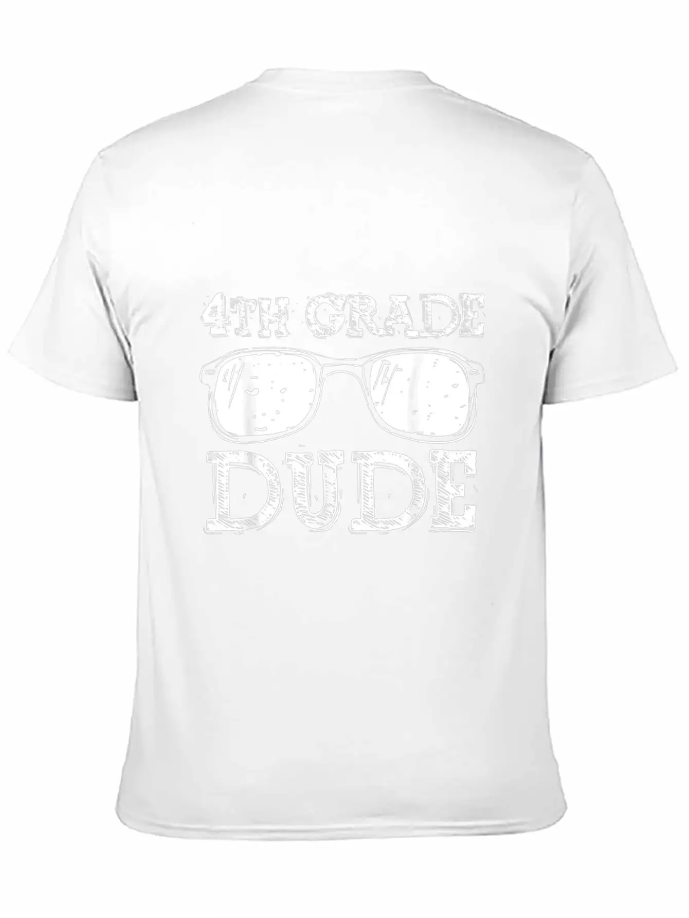 Back To School 4th Grade Dude Relaxed Everyday Tee – Lightweight And Durable Cotton