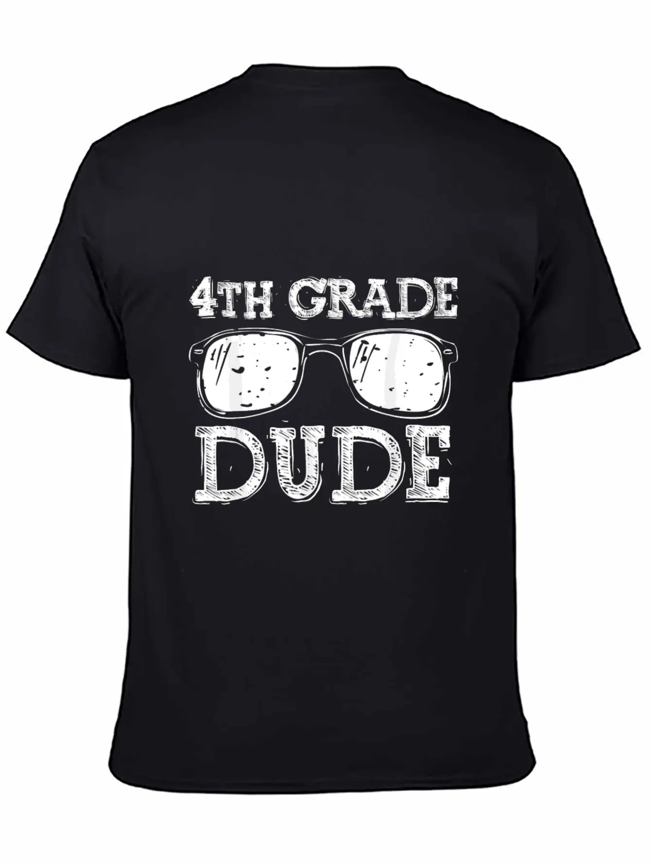 Back To School 4th Grade Dude Relaxed Everyday Tee – Lightweight And Durable Cotton