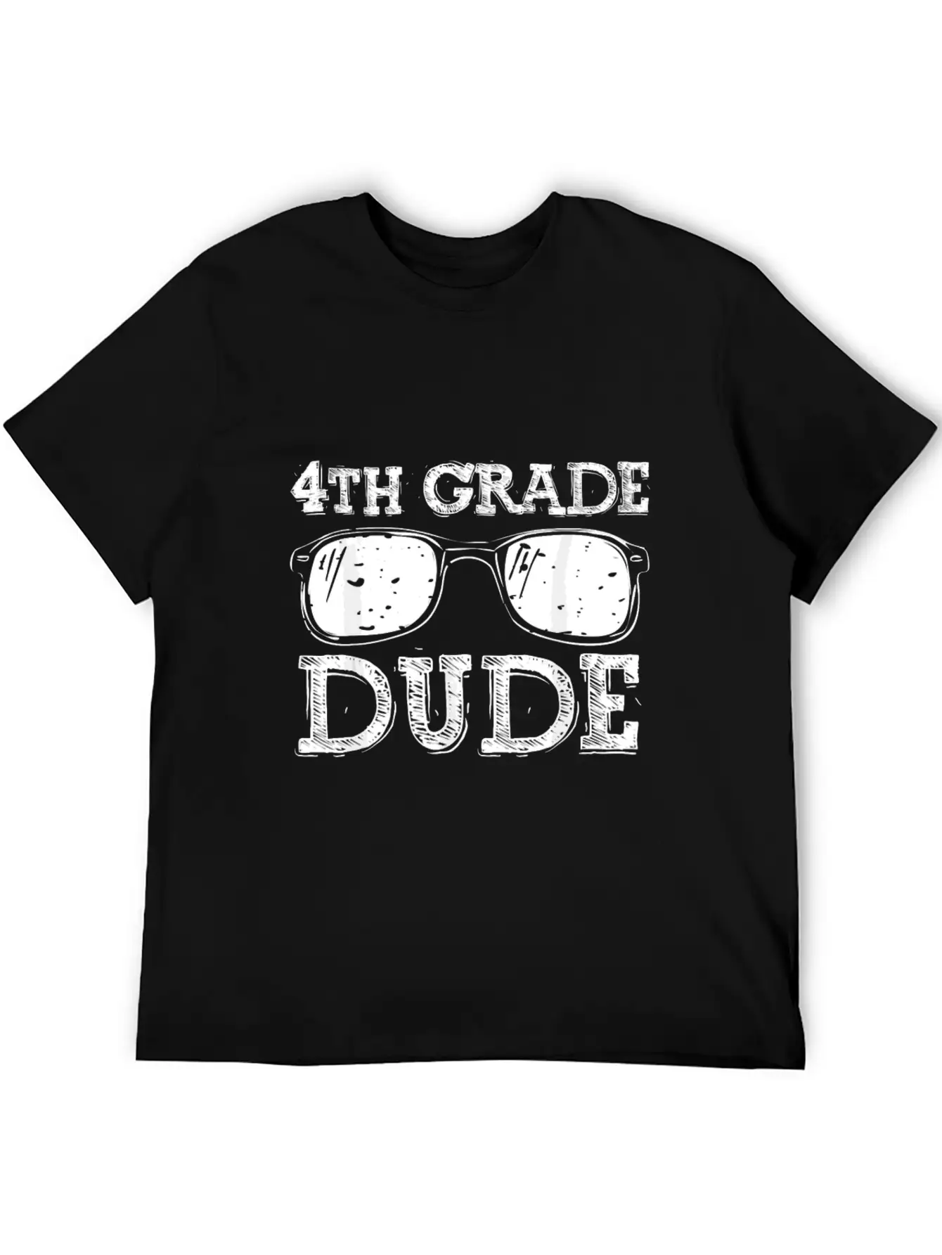 Back To School 4th Grade Dude Relaxed Everyday Tee – Lightweight And Durable Cotton