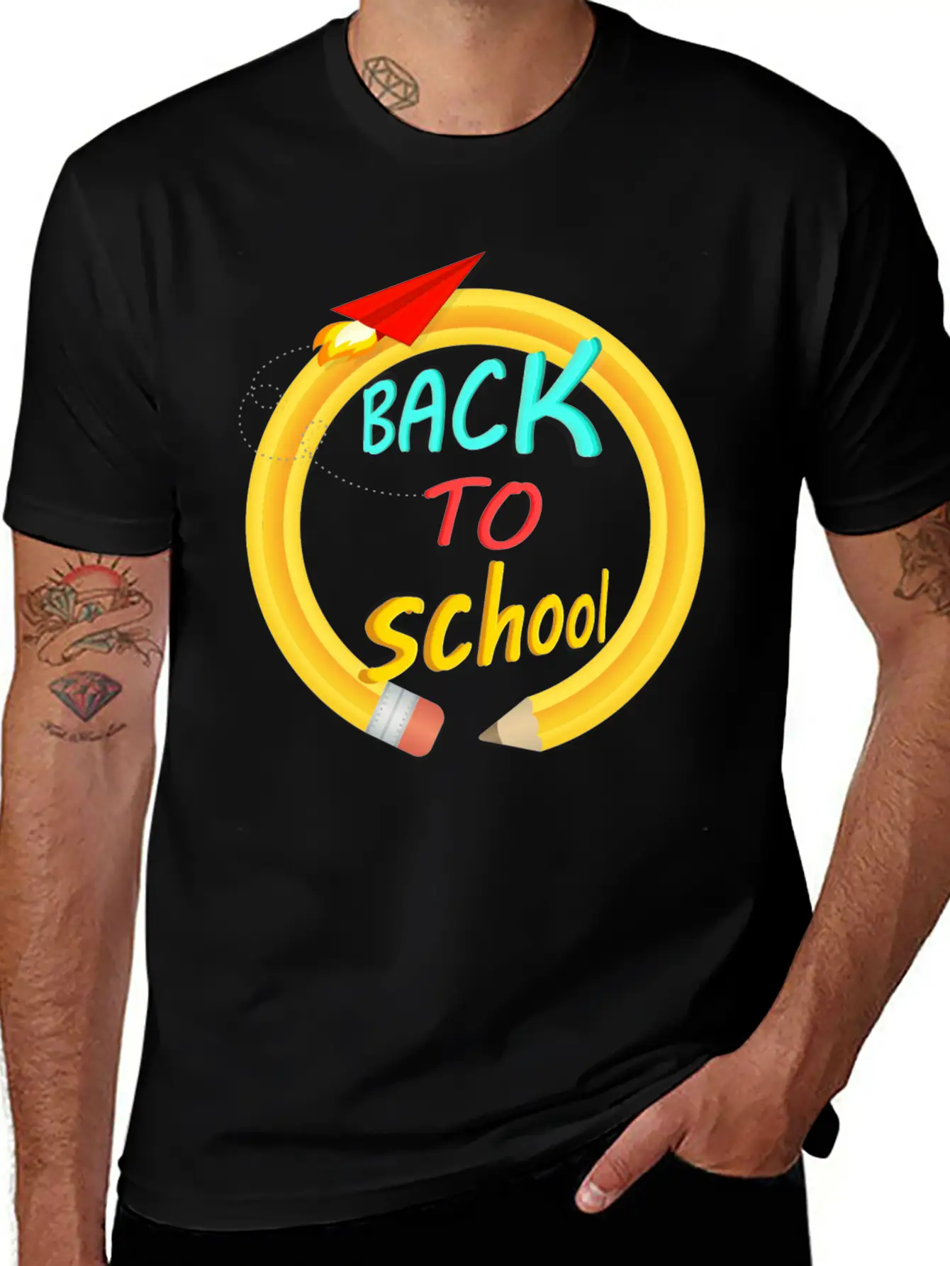 Back To School Unisex Casual T-Shirt – Clean Design For Daily Comfort