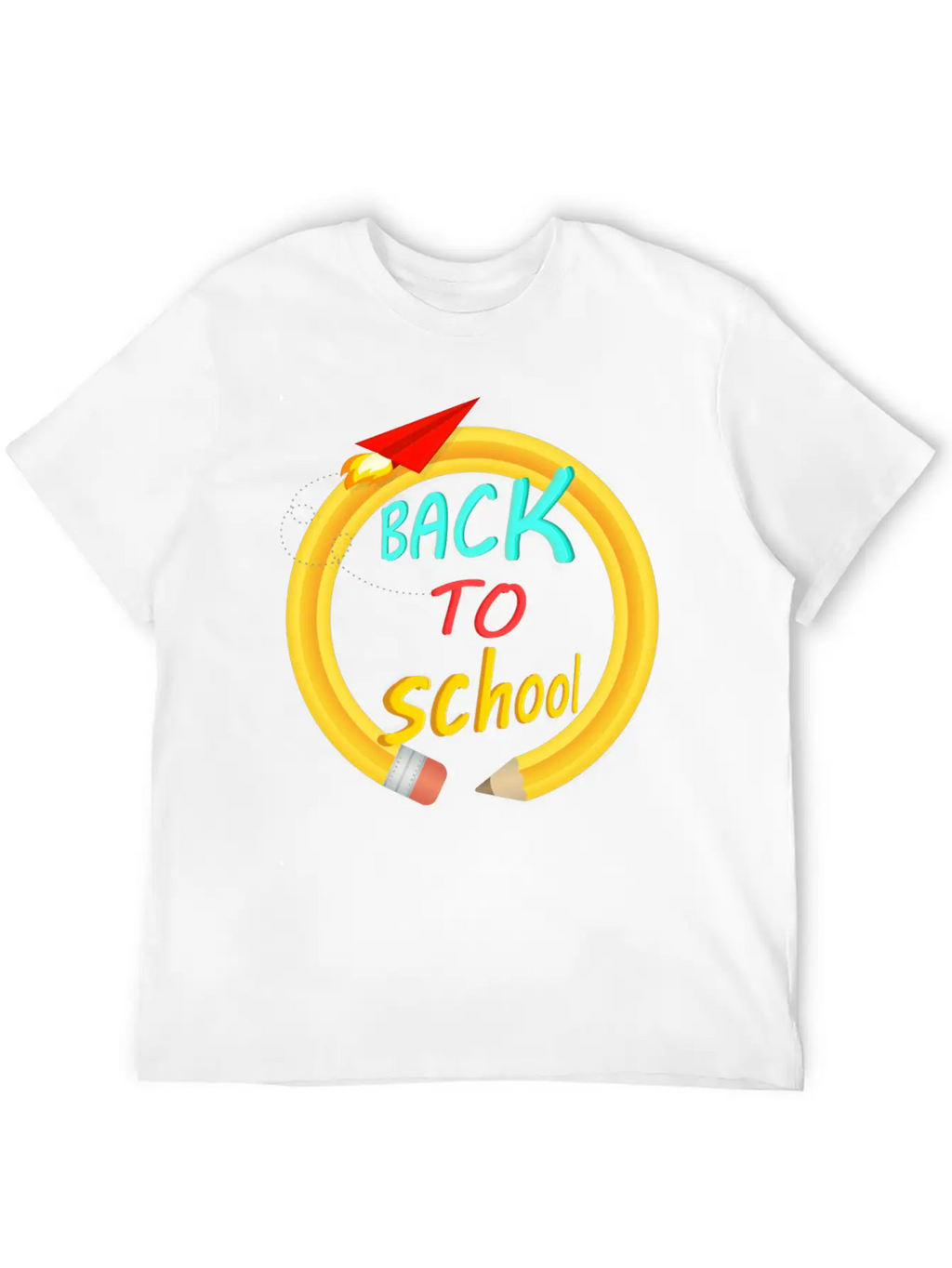 Back To School Unisex Casual T-Shirt – Clean Design For Daily Comfort