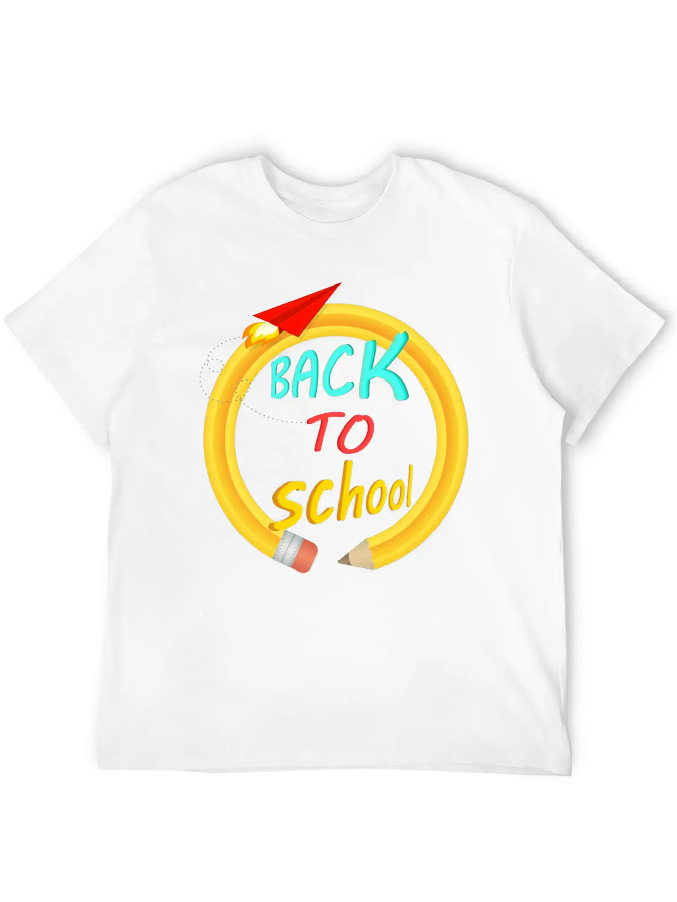 Back To School Unisex Casual T-Shirt – Clean Design For Daily Comfort