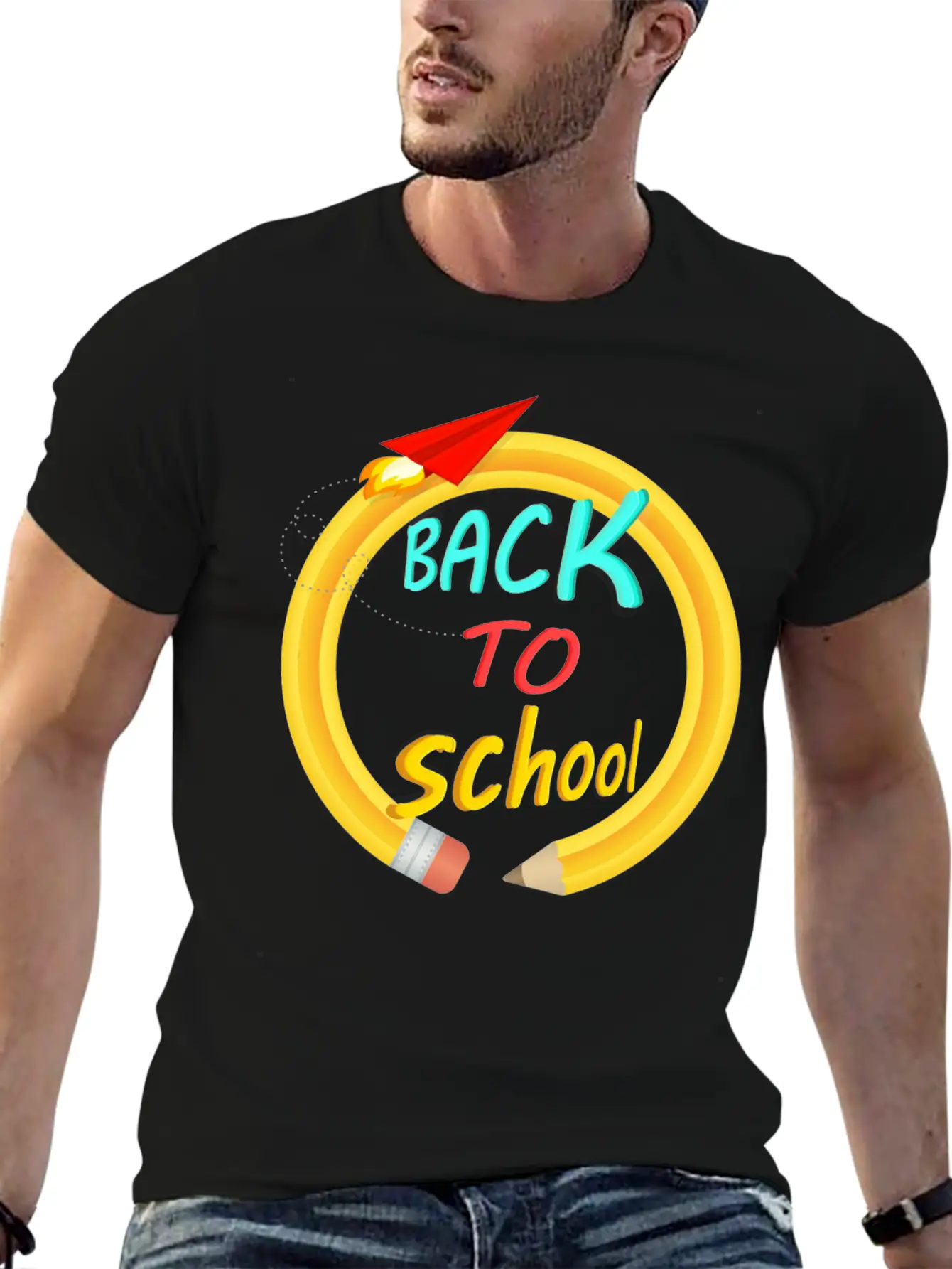 Back To School Unisex Casual T-Shirt – Clean Design For Daily Comfort
