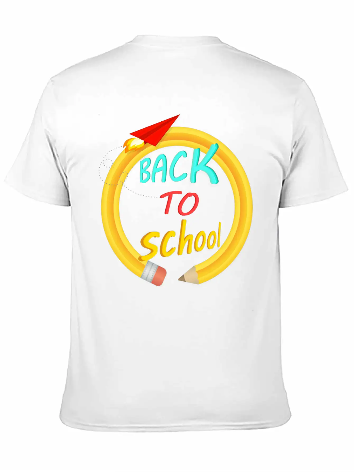 Back To School Unisex Casual T-Shirt – Clean Design For Daily Comfort