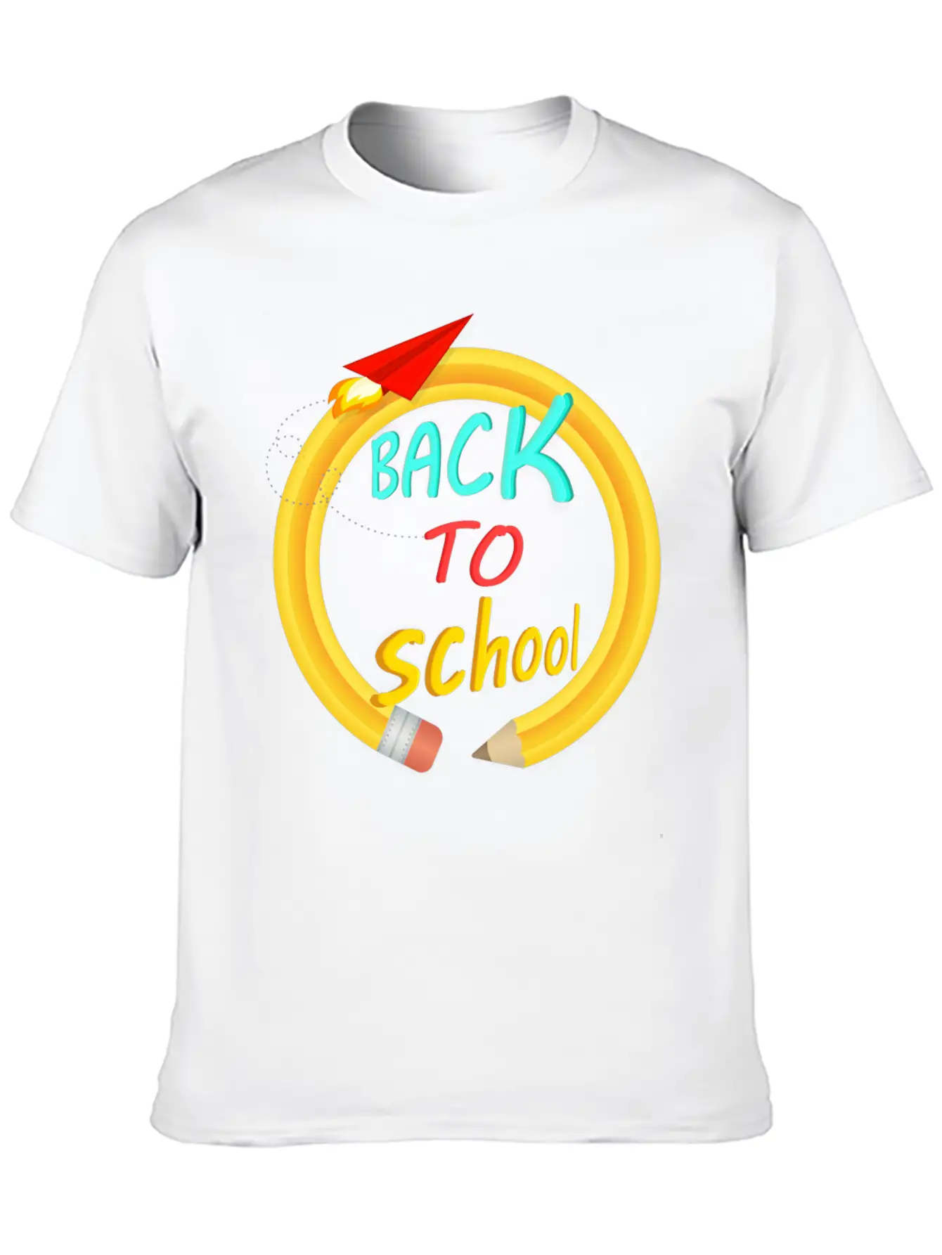 Back To School Unisex Casual T-Shirt – Clean Design For Daily Comfort