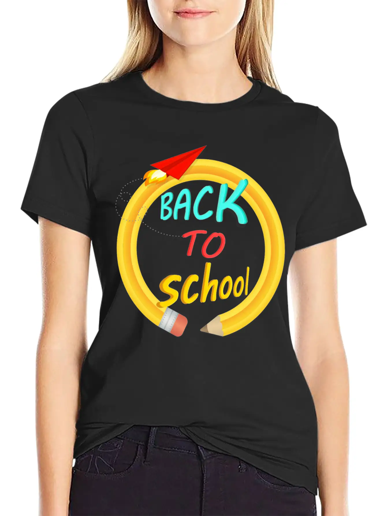 Back To School Unisex Casual T-Shirt – Clean Design For Daily Comfort