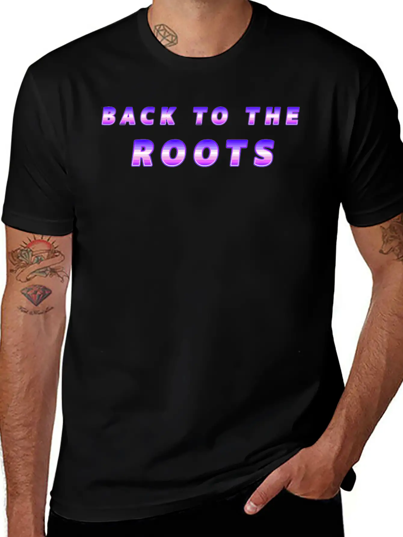 Back To The Roots Relaxed Everyday Tee – Lightweight And Durable Cotton
