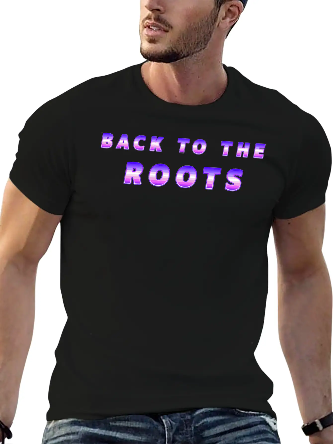 Back To The Roots Relaxed Everyday Tee – Lightweight And Durable Cotton