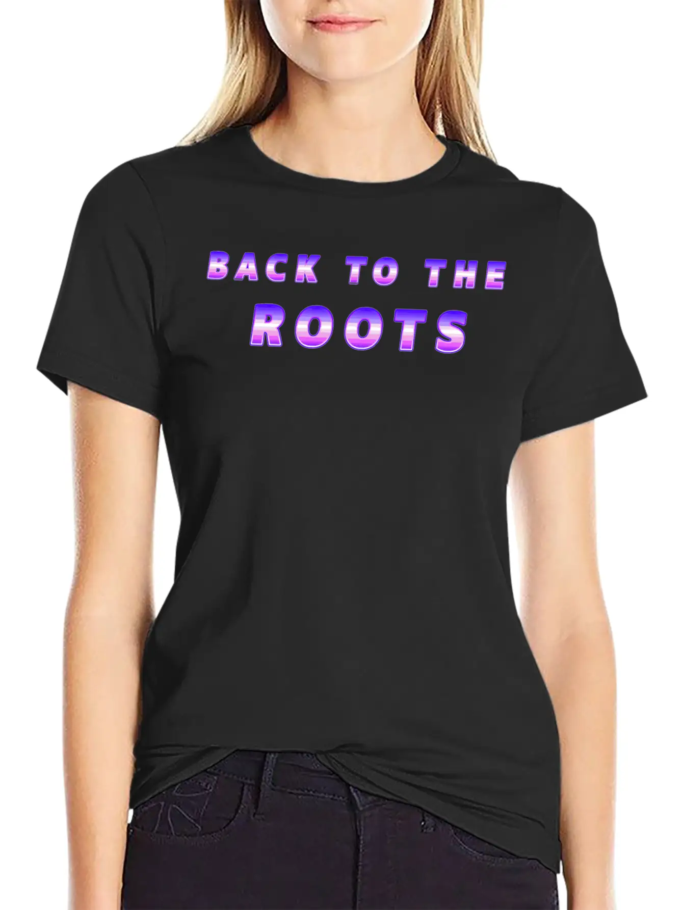 Back To The Roots Relaxed Everyday Tee – Lightweight And Durable Cotton