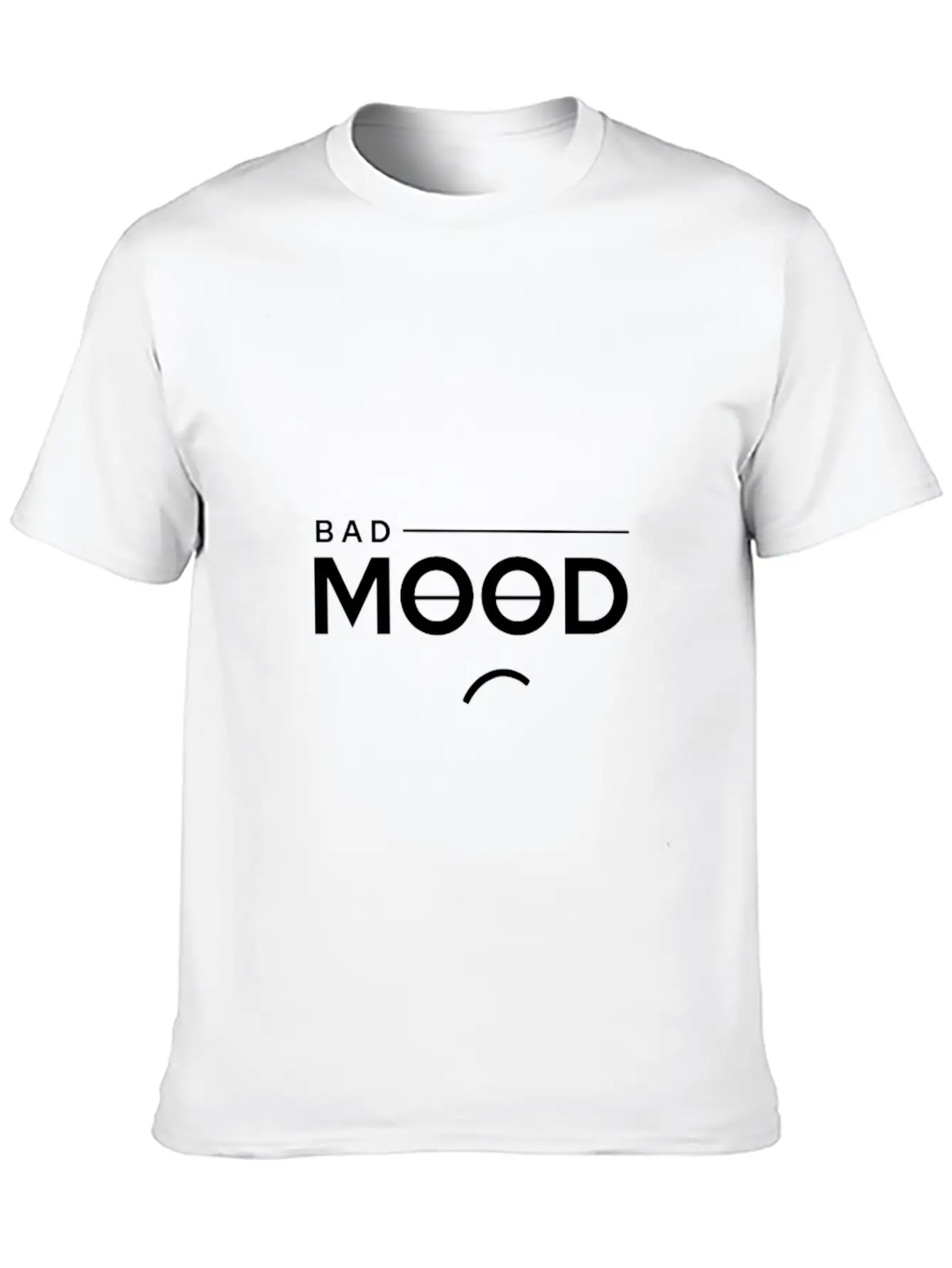 Bad Mood Essential Cotton Tee For Daily Outfits – Unisex Style