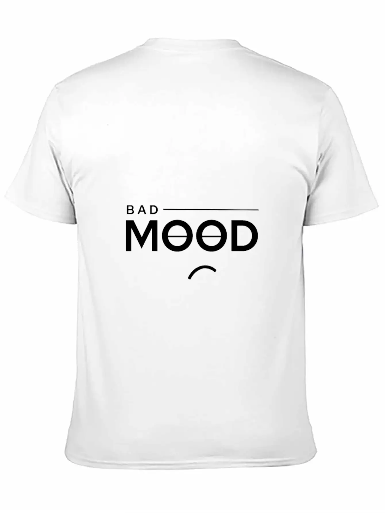 Bad Mood Essential Cotton Tee For Daily Outfits – Unisex Style