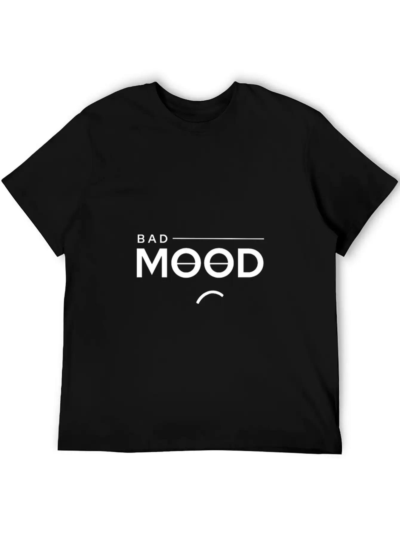 Bad Mood Essential Cotton Tee For Daily Outfits – Unisex Style