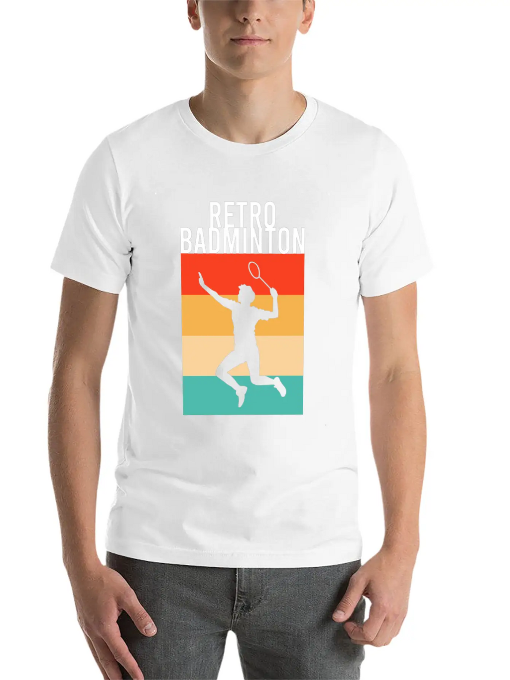 Badminton Retro Classic Cotton Tee – Unisex Comfort For Any Season