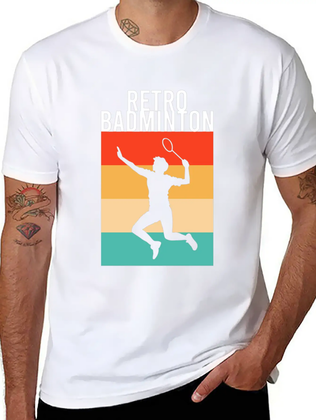 Badminton Retro Classic Cotton Tee – Unisex Comfort For Any Season