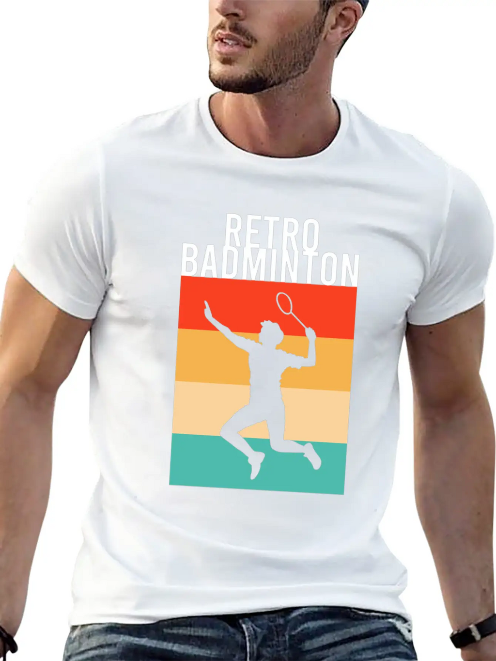 Badminton Retro Classic Cotton Tee – Unisex Comfort For Any Season