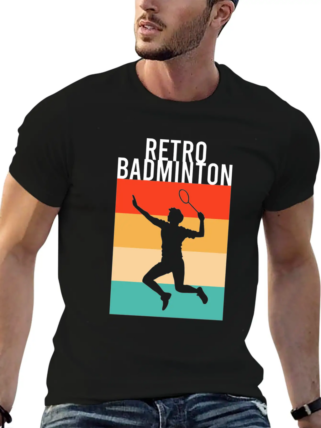 Badminton Retro Classic Cotton Tee – Unisex Comfort For Any Season