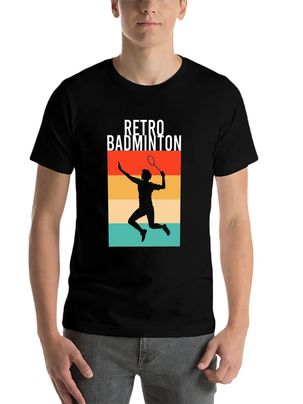 Badminton Retro Classic Cotton Tee – Unisex Comfort For Any Season