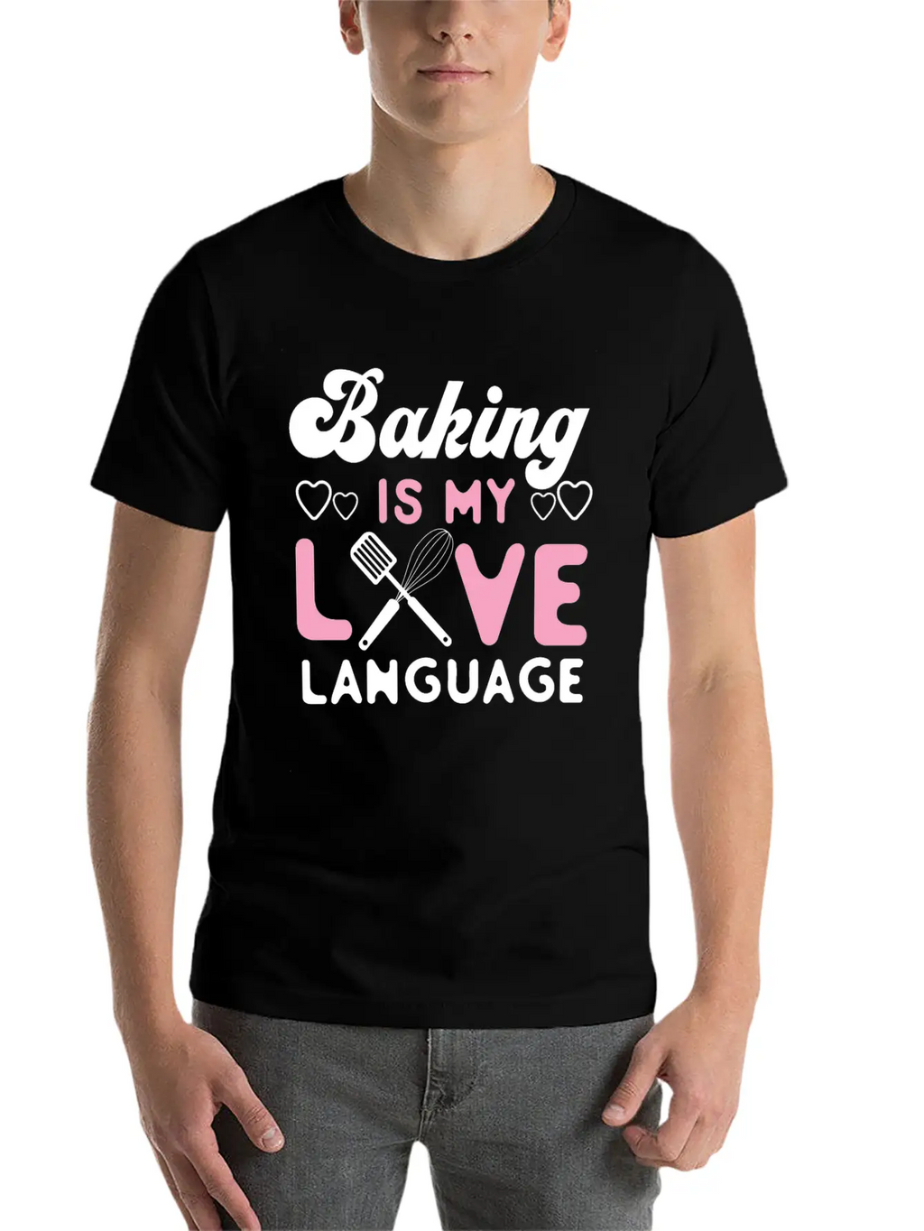 Bake Baking Baking Is My Love Timeless Short Sleeve Tee – Comfy And Minimalist Design
