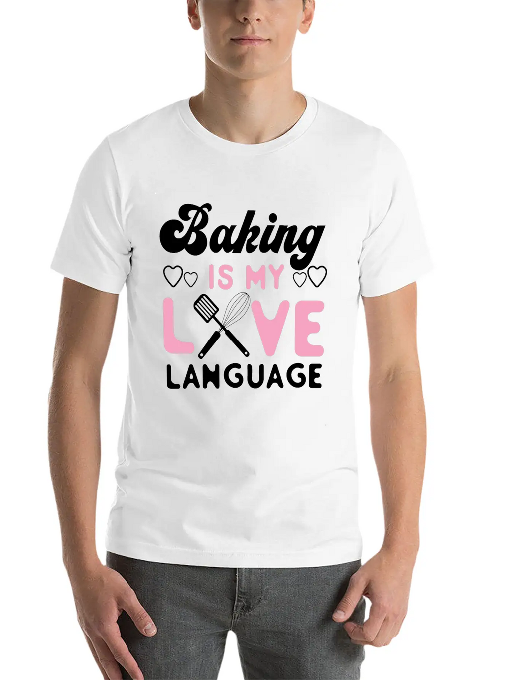 Bake Baking Baking Is My Love Timeless Short Sleeve Tee – Comfy And Minimalist Design