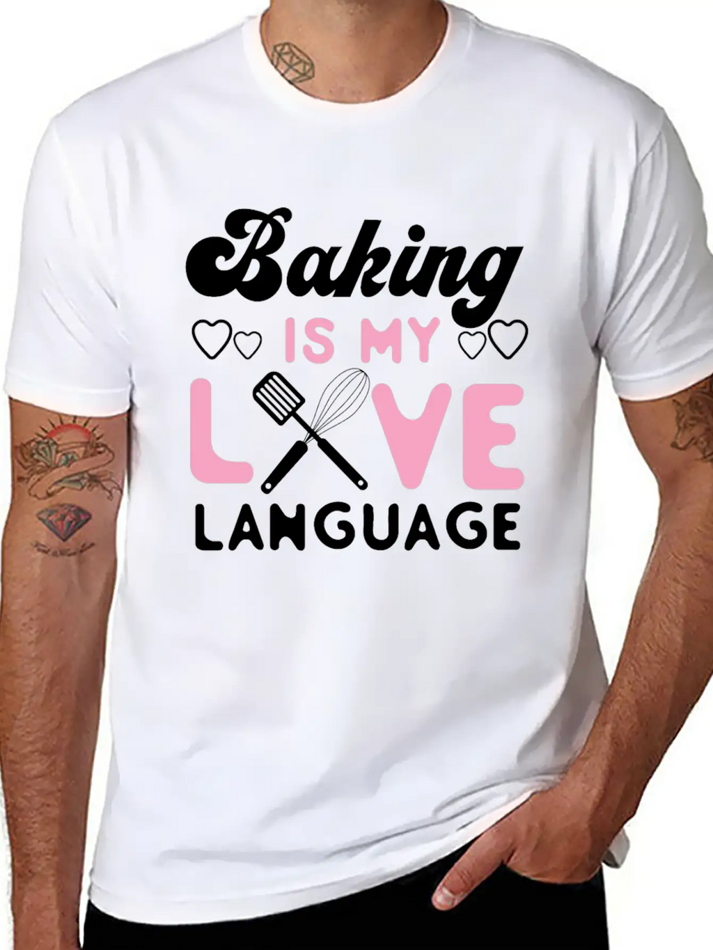 Bake Baking Baking Is My Love Timeless Short Sleeve Tee – Comfy And Minimalist Design