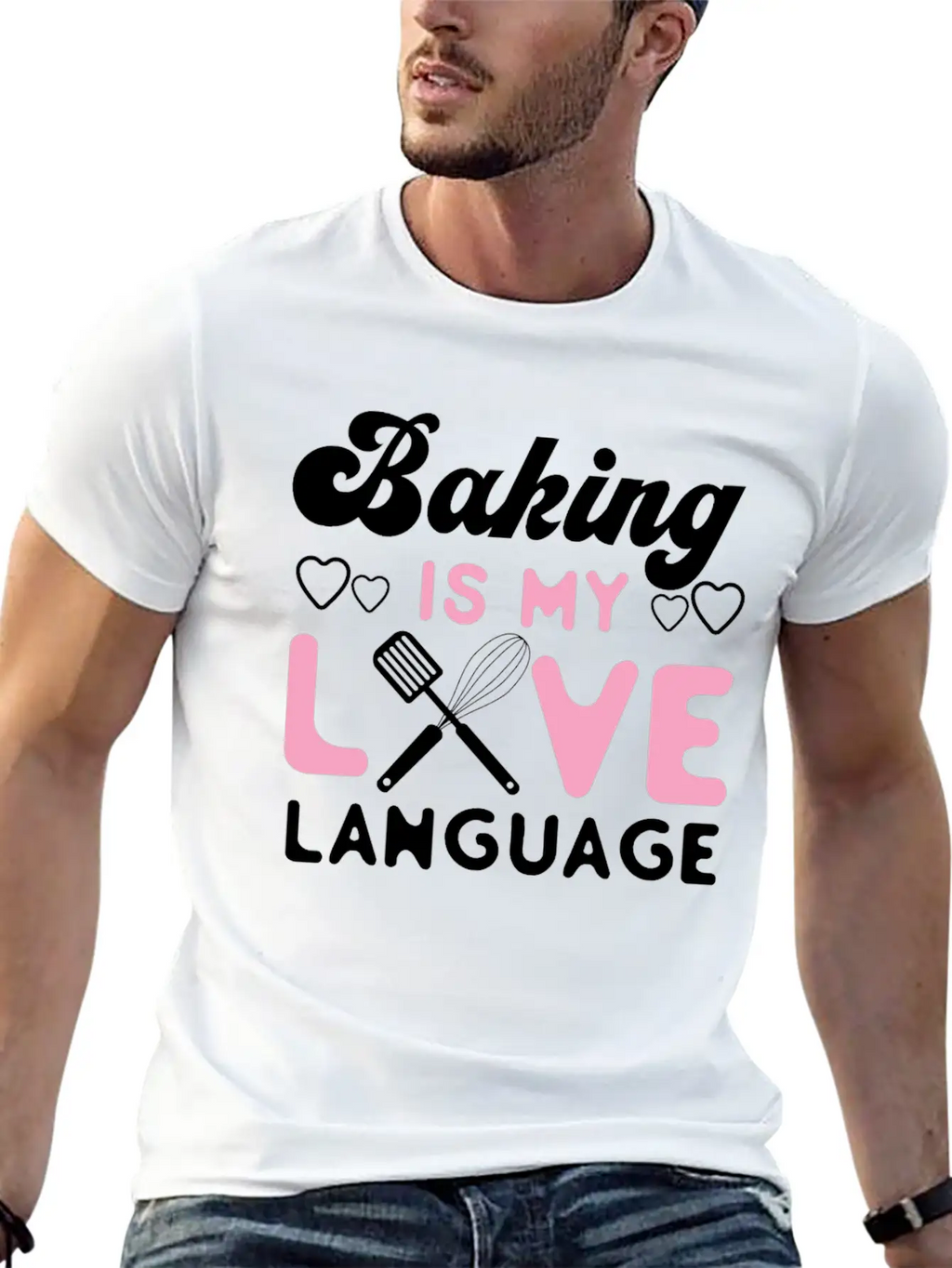 Bake Baking Baking Is My Love Timeless Short Sleeve Tee – Comfy And Minimalist Design