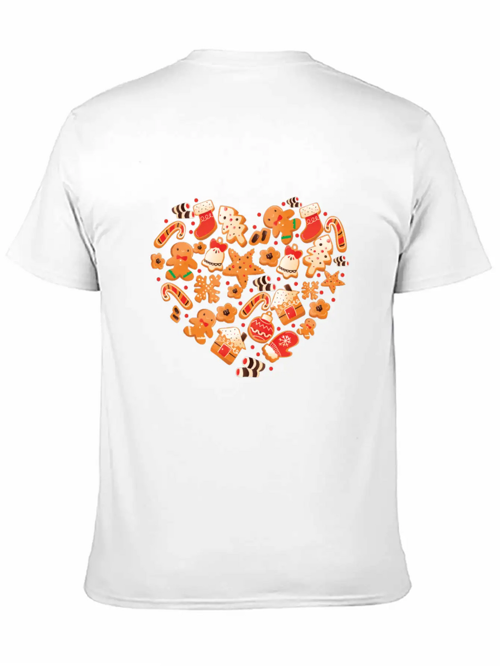 Bake Baking Gingerbread Man Breathable Graphic T-Shirt – Perfect For Casual Days