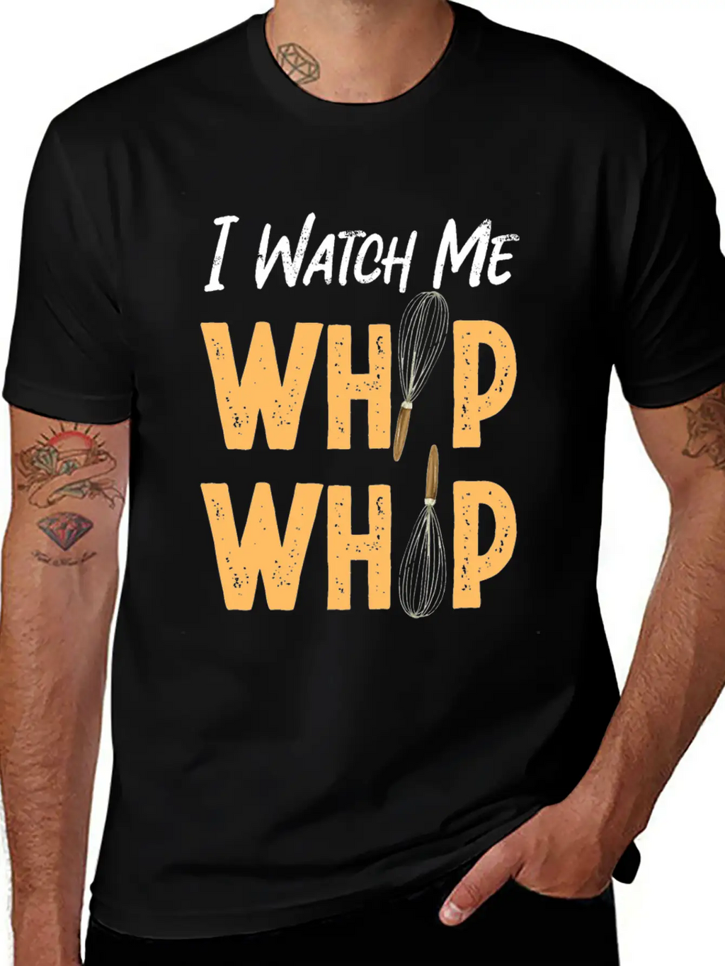 Bake Baking Whisk I Watch Me Whip Classic Cotton Tee – Unisex Comfort For Any Season