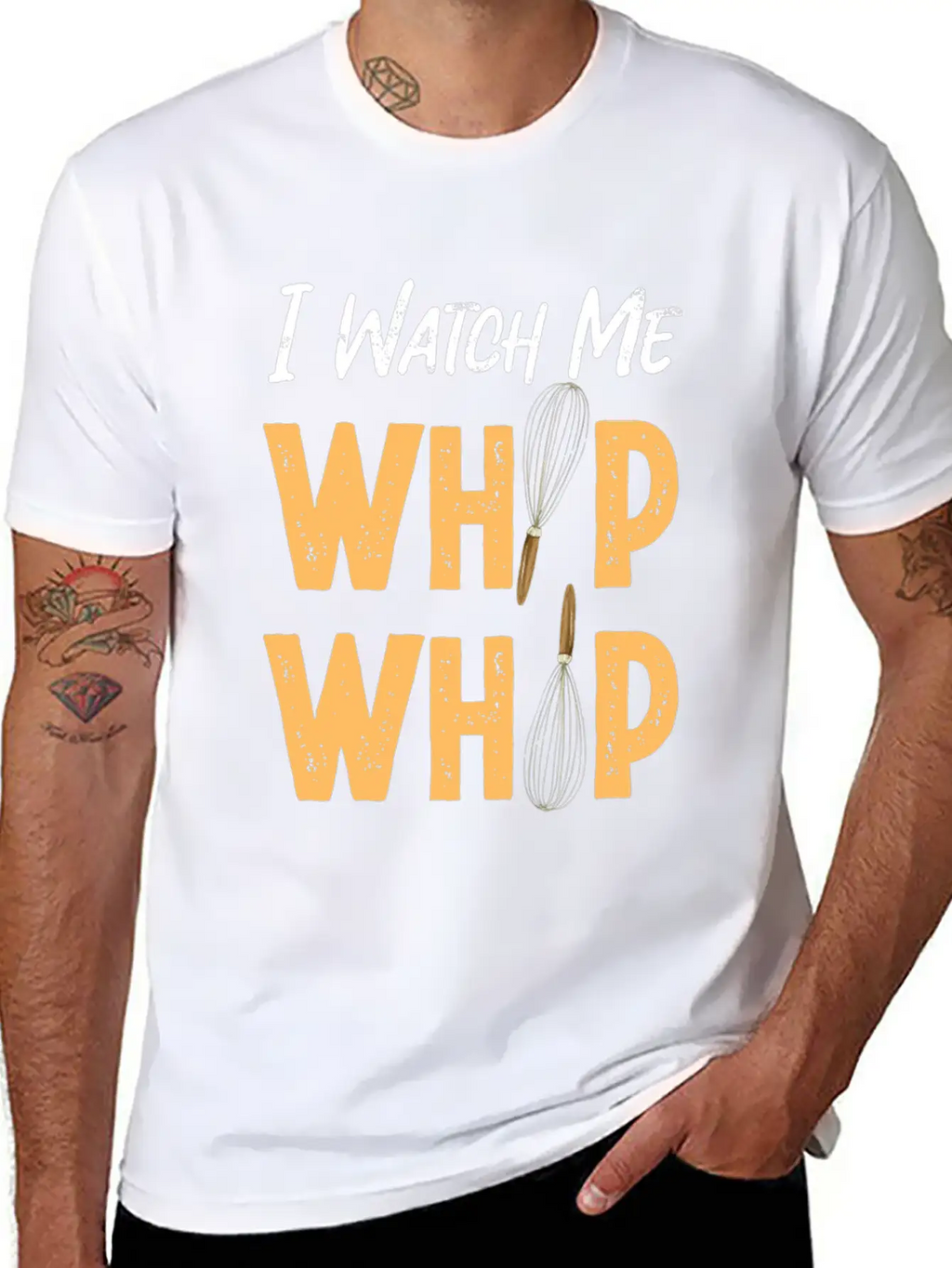 Bake Baking Whisk I Watch Me Whip Classic Cotton Tee – Unisex Comfort For Any Season