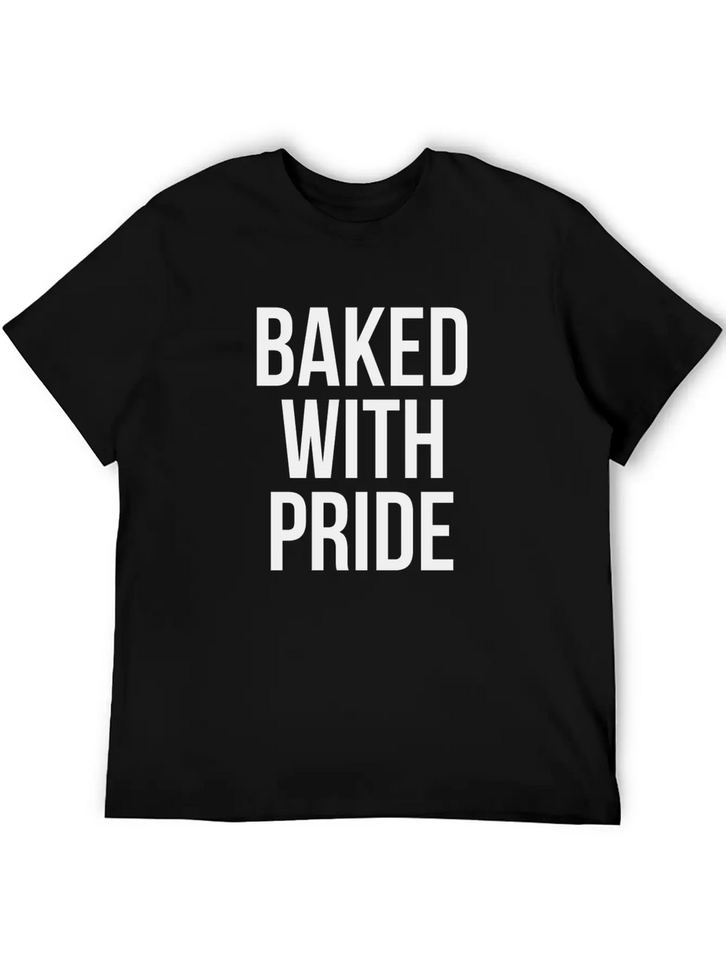 BAKED WITH PRIDE Classic Cotton Tee – Unisex Comfort For Any Season