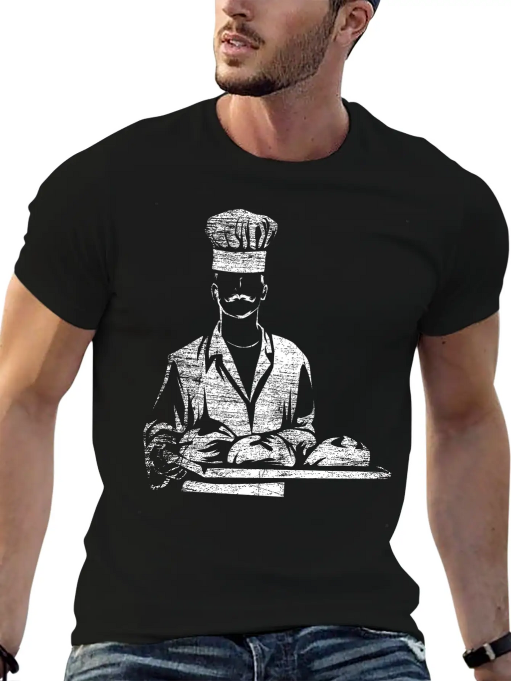 Baker Baking Basic Graphic T-Shirt – Daily Comfort In Soft Cotton
