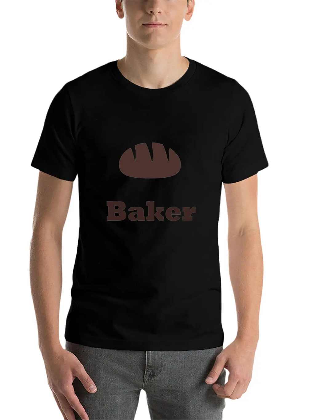 Baker Unisex Casual T-Shirt – Clean Design For Daily Comfort