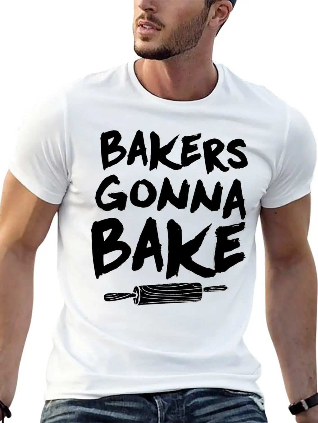 Bakers Gonna Bake Baking Baker Pastry Chef Breathable Graphic T-Shirt – Perfect For Casual Days