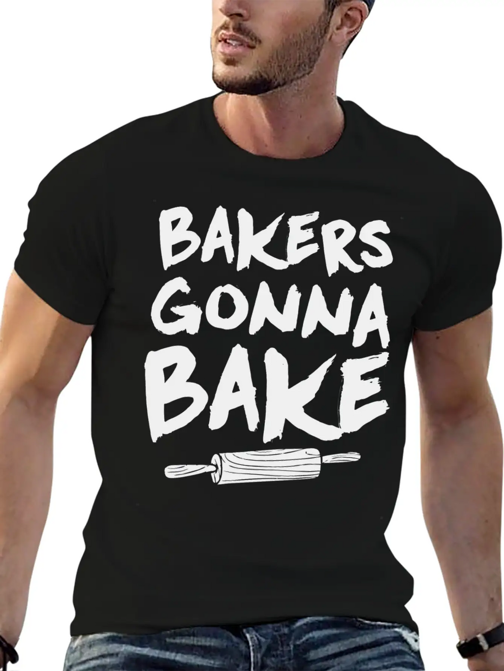 Bakers Gonna Bake Baking Baker Pastry Chef Breathable Graphic T-Shirt – Perfect For Casual Days
