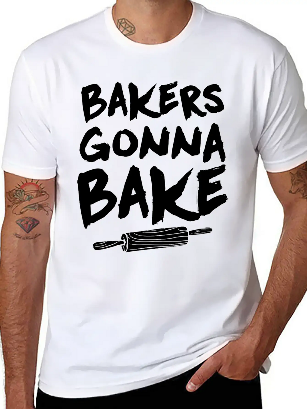 Bakers Gonna Bake Baking Baker Pastry Chef Breathable Graphic T-Shirt – Perfect For Casual Days